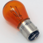 12V 21/4W S25 BAZ 15D 2CTO P/DESC PP AMBAR