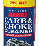 LIMPIA CARBURADOR 20% EXTRA ABRO