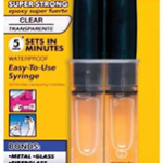 EPOXY TRANSPARENTE EN JERINGA 25ML ABRO