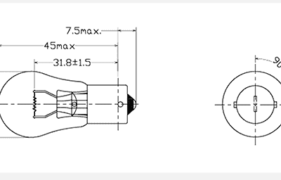 12V 15CP S25 BA15S 1CTO PP FOCUS