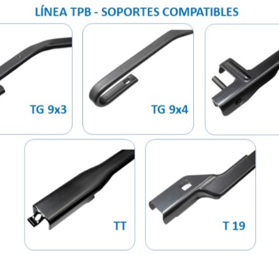 PLUMILLA FLAT BLADE TPB14 TECFIL
