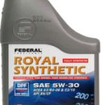 FEDERAL ROYAL SYNTHETIC 5W30 CAJA 12X1/4 GL